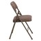 Emma and Oliver 4 Pack Home & Office Portable Party Events Padded Metal Folding Chair